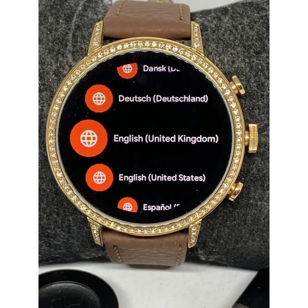 Fossil Gen 4 Authentic Digital Dial Smart Watch Custom Band FTW6011 LT446